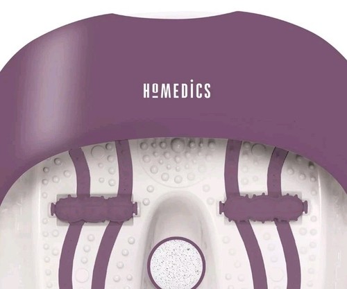 HoMedics Luxus Bubble Fuß Spa Bad Massagegerät inkl. Pediküre Set EINMAL VERPACKT