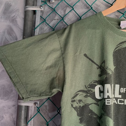 Gildan T Shirt Men's Size L Green Call Of Duty Black Ops - Picture 3 of 9