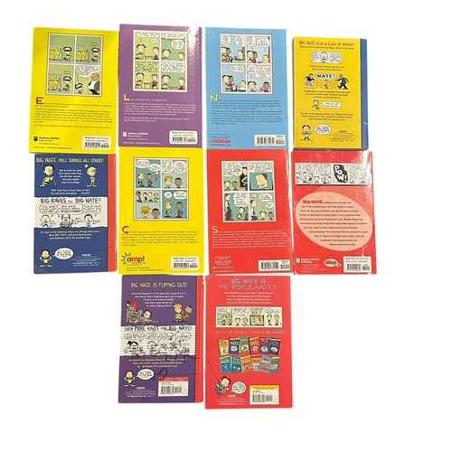 10 Big Nate Lincoln Peirce Chapter Comic Books Lot - Imagen 12 de 12