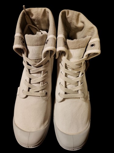 Palladium Men's Pampa Baggy Canvas Boots Vapor Metal NEW Size 11 Hi Rise Urban - Picture 2 of 12