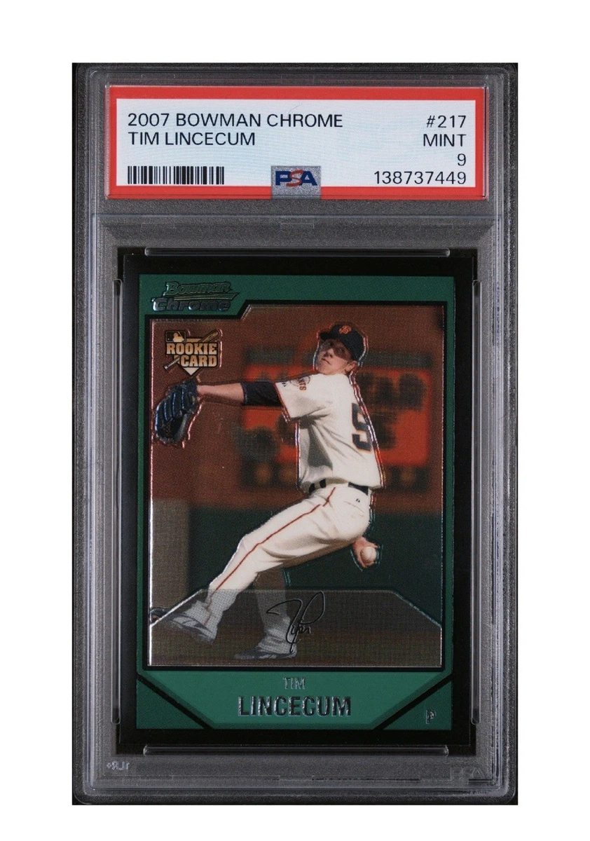 Tim Lincecum Baseball Sports Trading Cards & Accessories Rookie