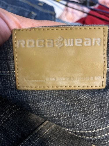 Rocawear Vintage Y2K Loose Baggy Fit Jeansshorts Herren Größe 40 W Neu Mit Etikett - Bild 7 von 9