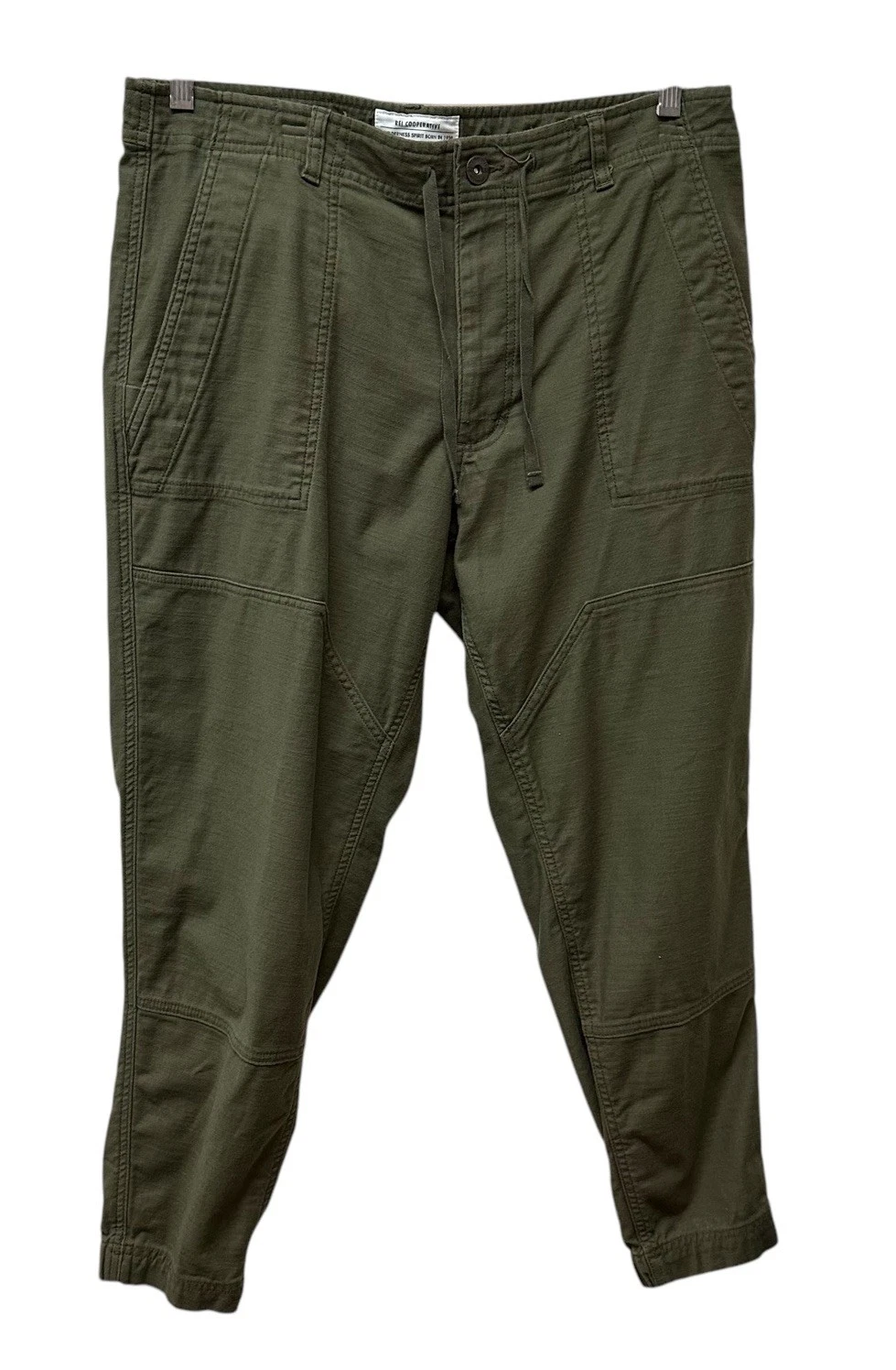 REI Cooperative Joggers Pants Hiking Outdoors Green Men's 36 x 26