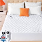 SameBed Heated Mattress Pad King Size, Quilted Fitted Electric Mattress Pad w