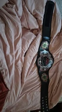 RING USED CUSTOM CHAMPIONSHIP BELT WRESTLING BELT