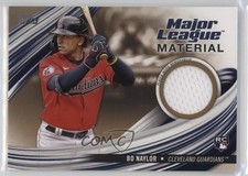 2023 Topps Series 2 Major League Material Gold 12/50 Bo Naylor #MLM-BNA 1j1i