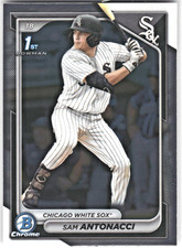 2024 Bowman Draft Chrome - Sam Antonacci 1st Bowman Chrome RC #BDC-158