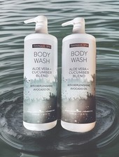 TRANQUIL SPA Aloe Vera Cucumber BODY WASH Gel w/ Replenishing AVOCADO OIL