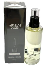 Armani Code By Giorgio Armani For Men 5oz/150ml Eau de Toilette Recharge Refill