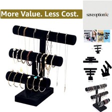 T Bar Bracelet Display Stand,Bracelet Organizer Holder,Jewelry Display Stand,...