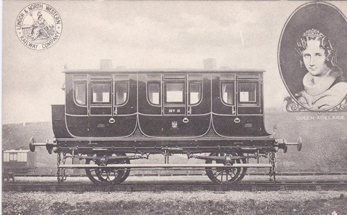 THREE London & North Western Railway Company Official Postcard - Royal Train - Bild 1 von 1