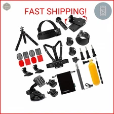 Luxebell Accessories Kit for AKASO EK5000 EK7000 4K WiFi Action Camera GoPro Her