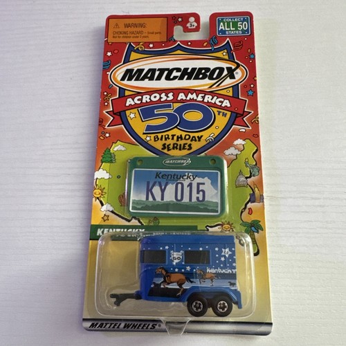 Matchbox Across America 50th Birthday Series Kentucky Pony Trailer