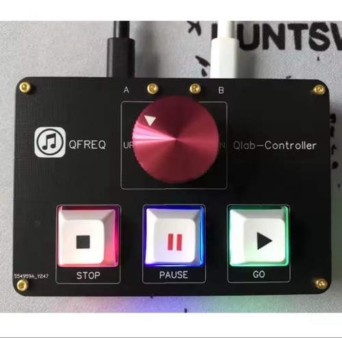 QLAB Controller Supporta 2 Computer per QLAB Hirrender P1 SSP Itunes KUGOU - Foto 3 di 6