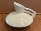 Red Wing Pottery Vintage Atomic MCM #1580 White Pitcher/Ewer.