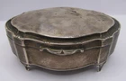Birmingham 1919 Sterling Silver Trinket / Jewellery Box