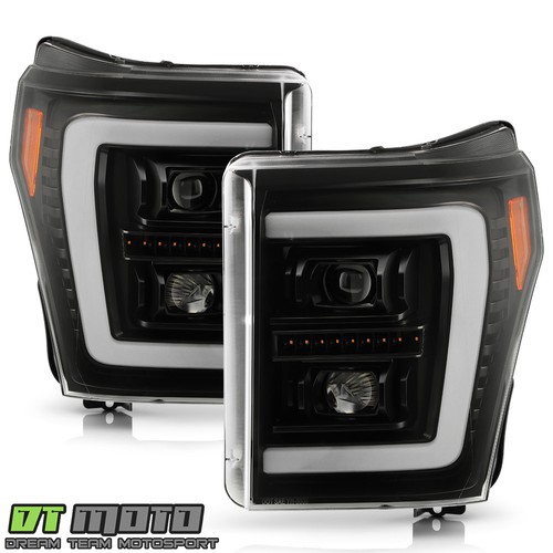 Für 2011-2016 Ford F250 F350 SuperDuty LED Röhre mit Signalprojektor Scheinwerfer - Bild 3 von 10