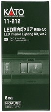 KATO N gauge LED interior light clear 6 cars 11-212 Model Railroad
