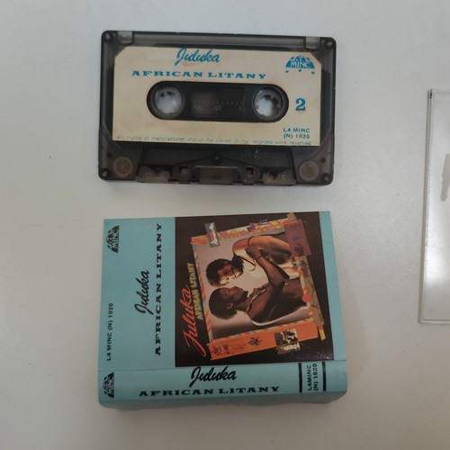 Juluka – African Litany cassette audio tape rare 1981 South Africa - Picture 4 of 11