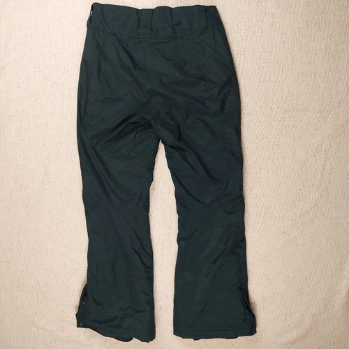 Columbia Black Snow Pants Medium Regular Unisex Nylon Winter Ski - Picture 4 of 14