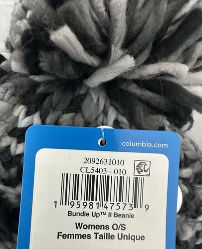 Columbia Damen Paket Up II schwarz Bommelmütze Einheitsgröße NEU - Bild 6 von 6