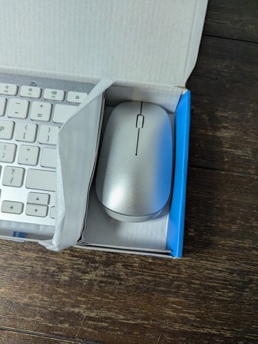 Combo clavier et souris fin Bluetooth Omoton KB066, M503 pour Mac NEUF - Photo 5/9