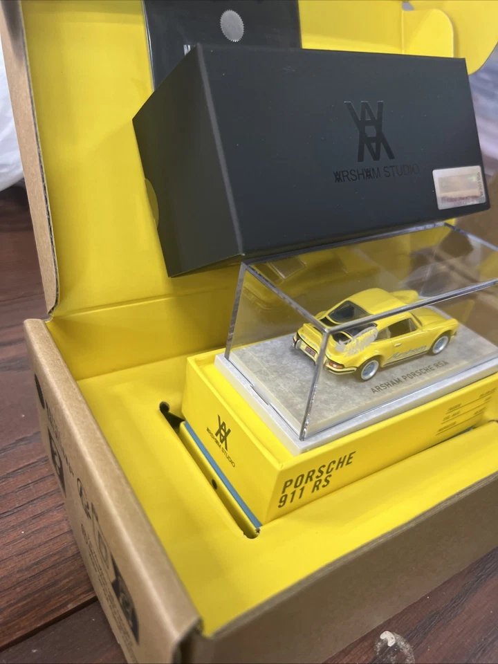 RLC Hot Wheels CREATIONS Daniel Arsham '73 Porsche 911 RSA Coche RS en mano Libre S Foto 3 de 4