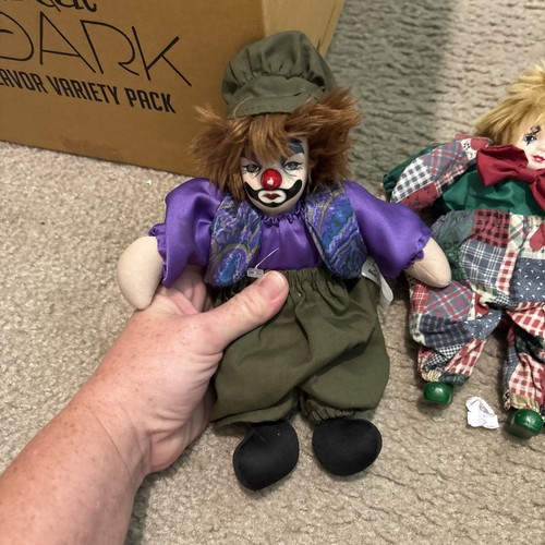 Konvolut Vintage Clown Puppen - Bild 2 von 14