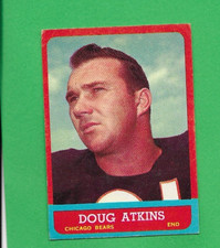 1963 TOPPS #68 DOUG ATKINS BEARS EX-EXMINT