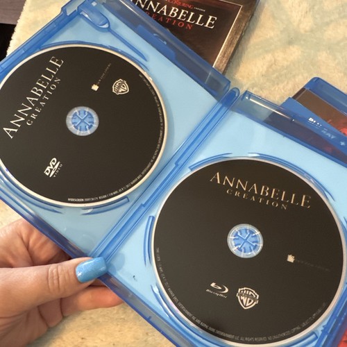 Annabelle Part 1-3 Blu ray-3 Movies-Warner Bros-Horror- Lot ! Comes Home Etc - Picture 8 of 9