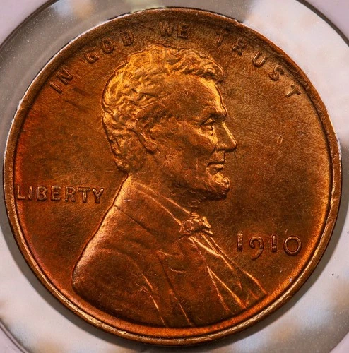 1910-P Lincoln Cent BU Details ***RARE ORIGINAL CENT ***