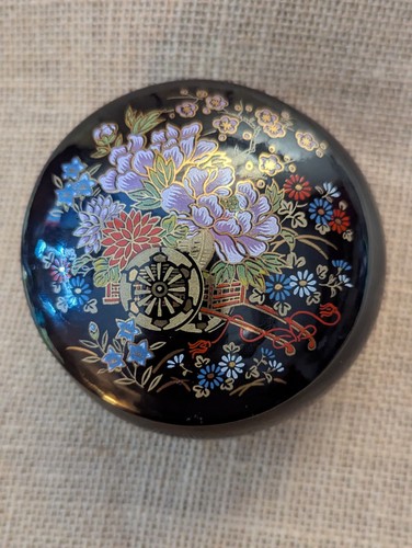 Small Decorative Oriental Jewelry Trinket Box