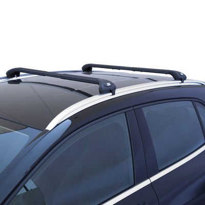 BARRE PREMONTATE PORTAPACCHI PER AUTO ALU VIVA 2 ALLUMINIO ARGENTATO 85-122 CM
