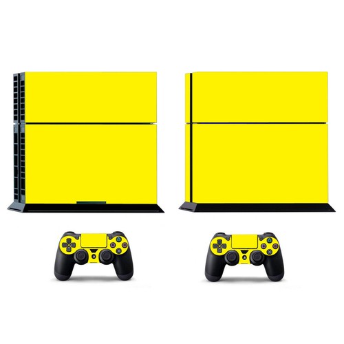 10 Pure Clean Solid Skin Sticker for Sony PS4 Game 4 & 2 controller skins - Picture 21 of 21