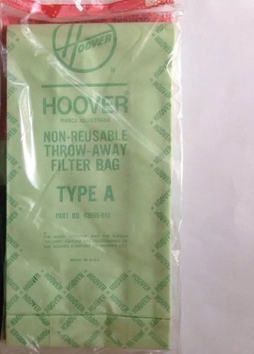 Lote de 4 bolsas aspiradoras genuinas Hoover J se adaptan a Slimline Constellation paquete de 4 - Imagen 2 de 4