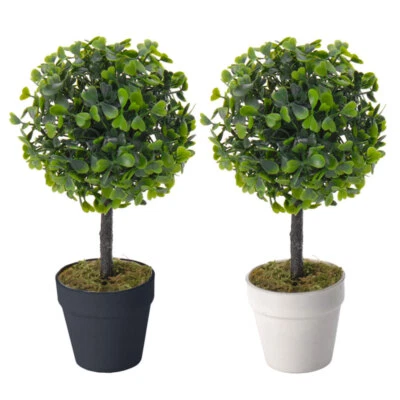 MARKENLOS Buchs Baum Kugel künstlich Kunstbaum Kunstpflanze Zimmerpflanze Buchskugel grün