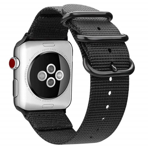Nylon Loop Strap Sports Replacement Watch Band For iWatch 8 7 6 SE 5 4 3 - Picture 4 of 22