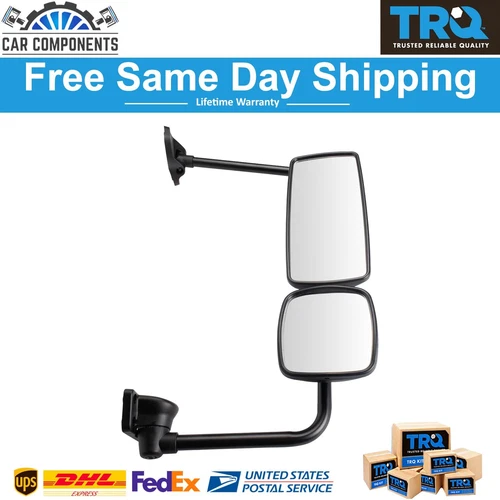 TRQ New Left Mirror Fits For 2015-2018 Freightliner M2 106 112