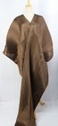 NWT PLEATS PLEASE Madame-T Brown Cape Shawl Poncho ISSEY MIYAKE 278 8265