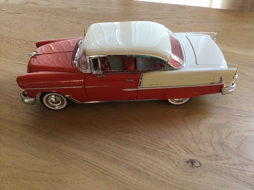 DANBURY MINT 1955 CHEVROLET BEL AIR DIE CAST 1:16 SCALE - Picture 1 of 6