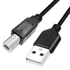Slim USB A to USB B 40FT Wire Long USB2.0 Wire USB A to Type B Fast Charging ...
