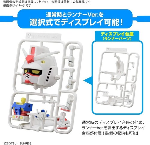 Model N Gauge Building Kit Gunpla-Kun Dx Set – Bandai 1/1 Limex Runner Ver. - Picture 3 of 4