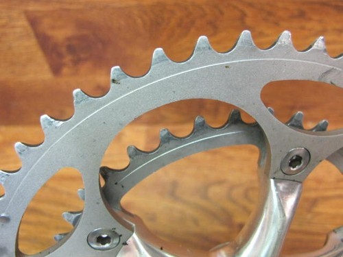 SHIMANO ULTEGRA FC-6500 5 BOLT 130 BCD 172.5L 53/39T OCTALINK CRANK SET - Picture 8 of 11