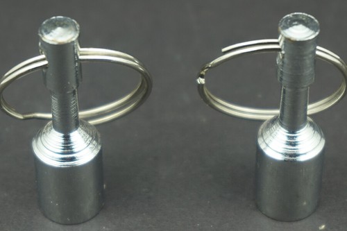 2x Magnet Haken Kettenhalter Kühlschrank Magnetischer Schlüsselring Schmuck Rack - Bild 2 von 5