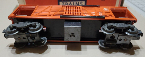 Lionel Train 3656 funktionierende Viehwagen orange Druckgusslinie OVP Vintage - Bild 6 von 12