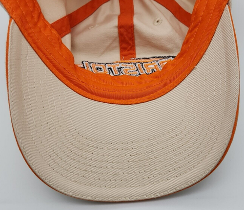 Bristol Cap Hat Tennessee Vols Khaki Orange 2006 NASCAR Adjustable Hook & Loop - Bild 8 von 8