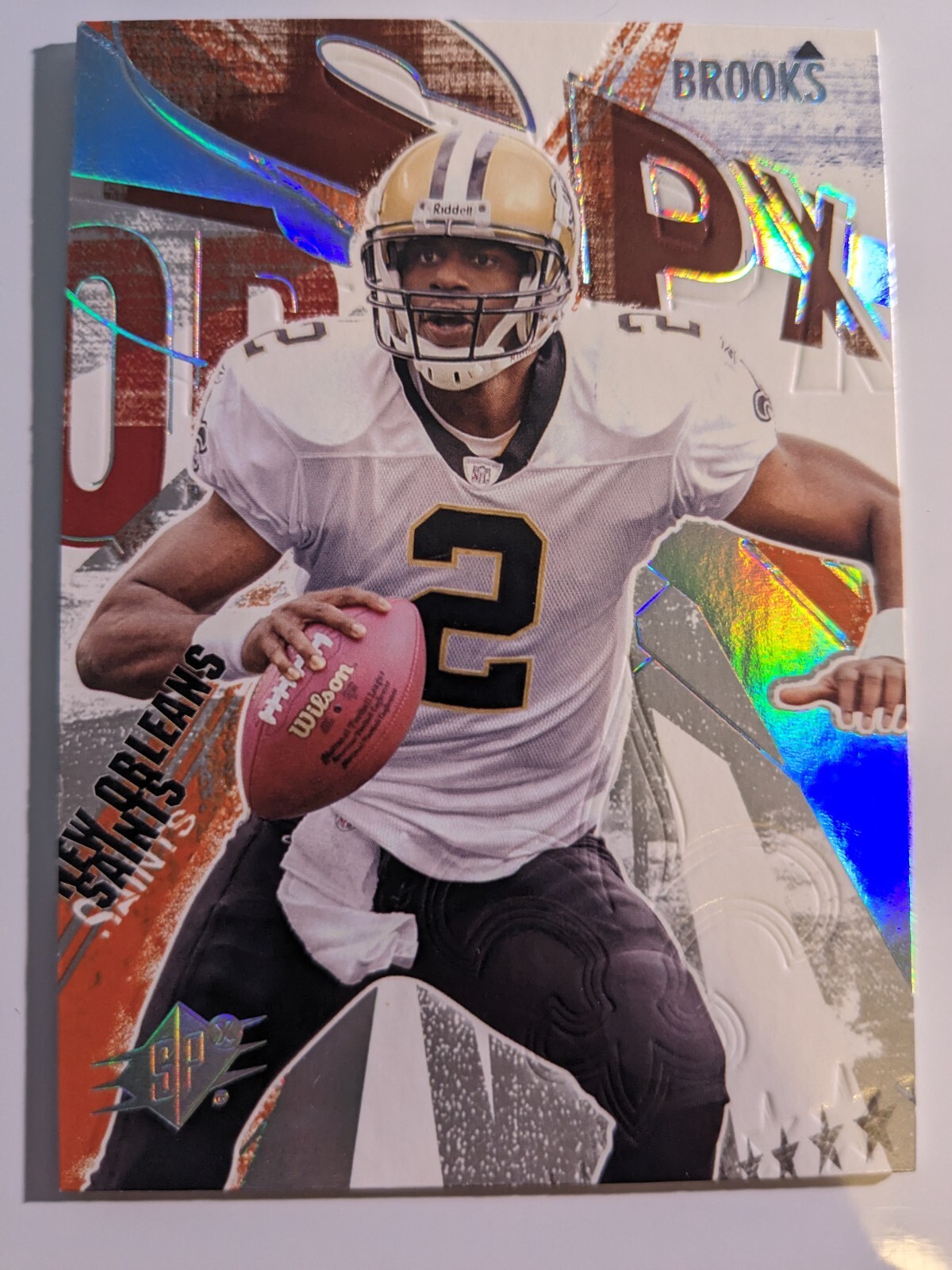 2003 Upper Deck SPX Football #2 Aaron Brooks