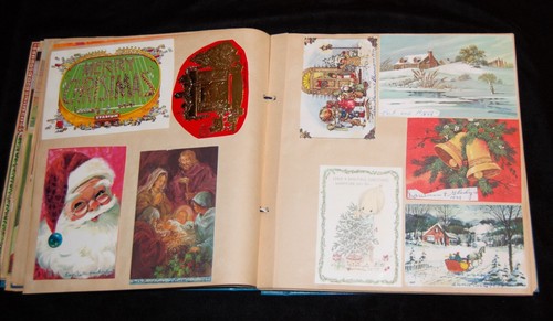 Vintage Christmas Card Artwork Scrapbook 1970's MCM Greeting Cards Kitschy - Picture 15 of 20