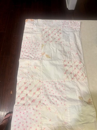 Simply Shabby Chic Patchwork Quilt Window Valance 52"x15" z4 - Picture 5 of 7