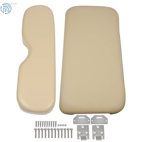Bottom Backrest Seat Cushion W/Hardware For EZGO Medalist TXT 94 95-13 Golf Cart - Picture 21 of 31